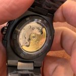 ساعت مردانه پتک فیلیپ ناتیلوس اتومات مشکی - تصویر 2